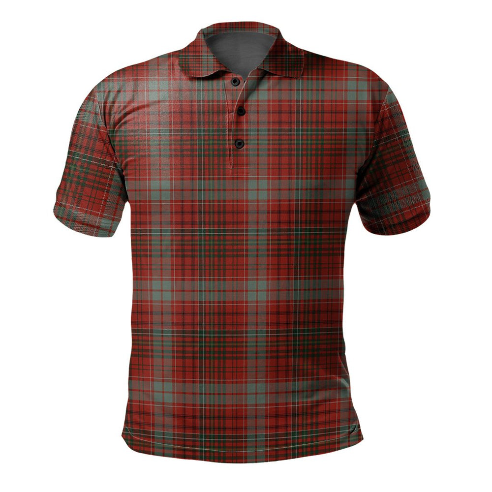 Clan Kinnoull Tartan Polo Shirt YG20 Kinnoull Tartan Tartan Polo