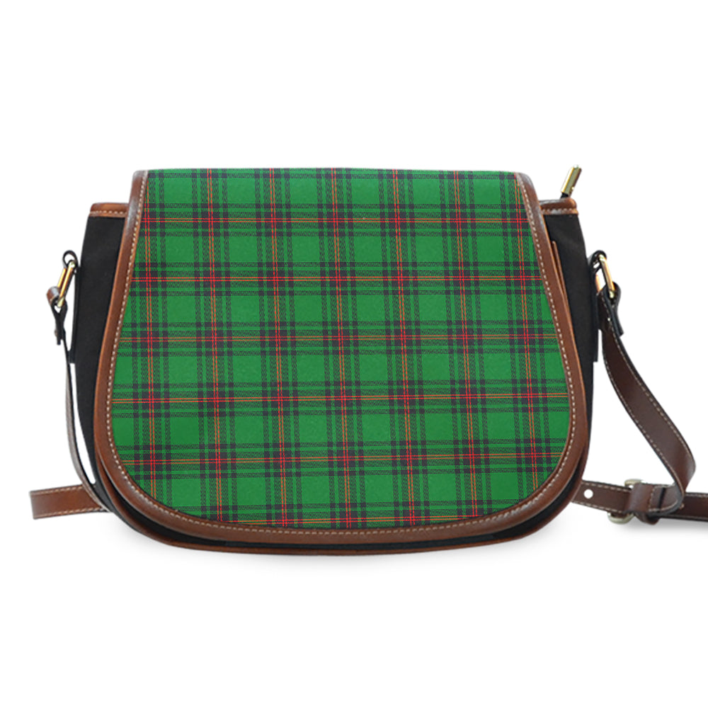 Clan Kirkcaldy Tartan Saddle Handbags MV27 Clan Kirk Tartan Today