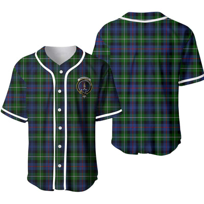 Clan Kirkpatrick Tartan Unisex Baseball Jersey