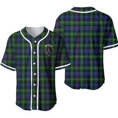 Clan Kirkpatrick Tartan Unisex Baseball Jersey ET17UZ38 Clan Kirk Tartan Today
