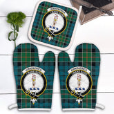 Clan Kirkpatrick Tartan Crest Oven Mitt And Pot Holder (2 Oven Mitts + 1 Pot Holder) NV47 Clan Kirk Tartan Today