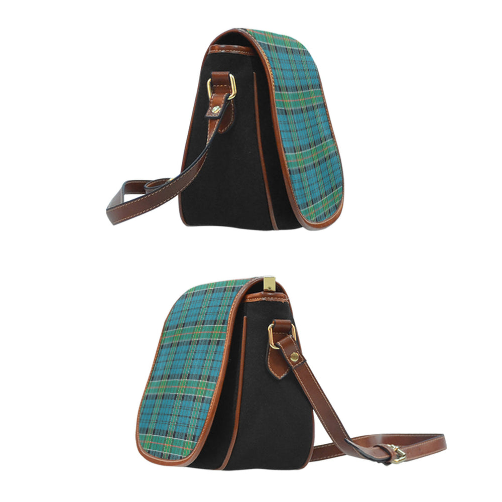 Clan Kirkpatrick Tartan Saddle Handbags OU80 Clan Kirk Tartan Today
