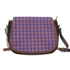 Clan Laing of Archiestown Tartan Saddle Handbags QB85 Clan Laing Tartan Today