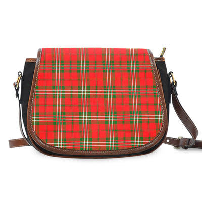 Clan Langlands Tartan Saddle Handbags