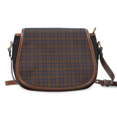 Clan Laois Tartan Saddle Handbags QZ95 Clan Borthwick Tartan Today