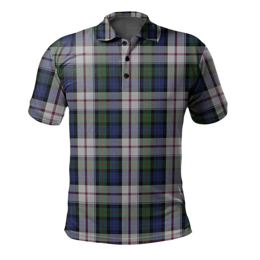 Clan Lauder Dress Tartan Polo Shirt VH78 Lauder Dress Tartan Tartan Polo