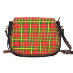 Clan Leask Modern Tartan Saddle Handbags WI15 Clan Leask Tartan Today