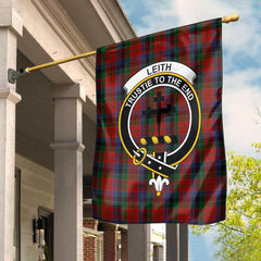 Clan Leith Tartan Crest Garden Flag HV54 Clan Garden Tartan Today