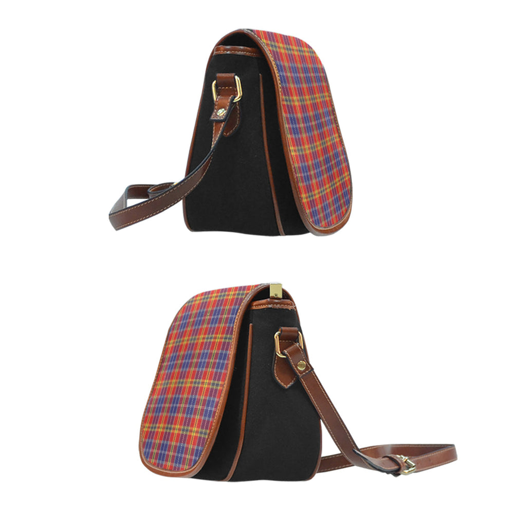 Clan Lermontov Tartan Saddle Handbags KX68 Clan Borthwick Tartan Today