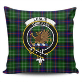 Clan Leslie Hunting Ancient Tartan Crest Pillow Cover CC43 Clan Leslie Tartan Today