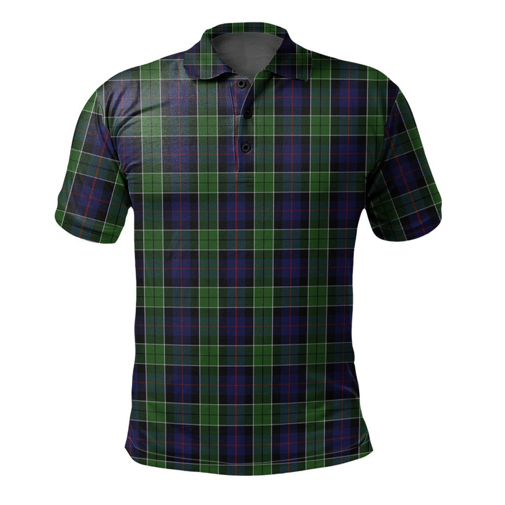 Clan Leslie Hunting Tartan Polo Shirt BS64 Leslie Hunting Tartan Tartan Polo
