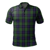 Clan Leslie Hunting Tartan Polo Shirt BS64 Leslie Hunting Tartan Tartan Polo