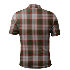 Clan Lindsay Dress Red Tartan Polo Shirt KY36 Lindsay Dress Red Tartan Tartan Polo