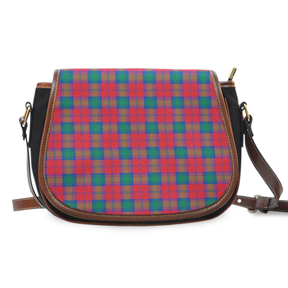 Clan Lindsay Modern Tartan Saddle Handbags MK87 Clan Lindsay Tartan Today