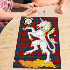 Clan Lindsay Modern Tartan Crest Unicorn Scotland Jigsaw Puzzles Gift For Family PP96 Clan Lindsay Tartan Today