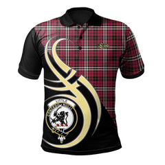 Clan Little Tartan Polo Shirt - Believe In Me Style AJ61 Little Tartan Tartan Polo