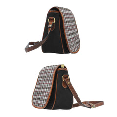Clan Little Arisaid Tartan Saddle Handbags IZ56 Clan Little Tartan Today