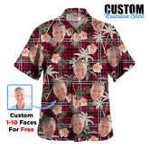 Clan Little Tartan Custom Face Hawaiian Shirt – Unisex Gift for Family Members, Summer Party XU75 Little Tartan Tartan Hawaii Shirt