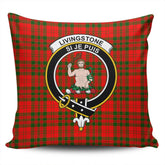 Clan Livingstone Modern Tartan Crest Pillow Cover QN55 Clan Livingstone Tartan Today