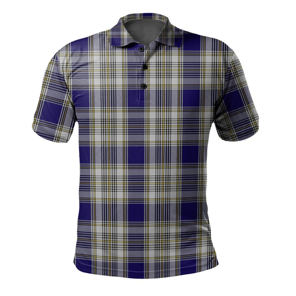 Clan Livingstone Dress Tartan Polo Shirt ZZ80 Livingstone Dress Tartan Tartan Polo