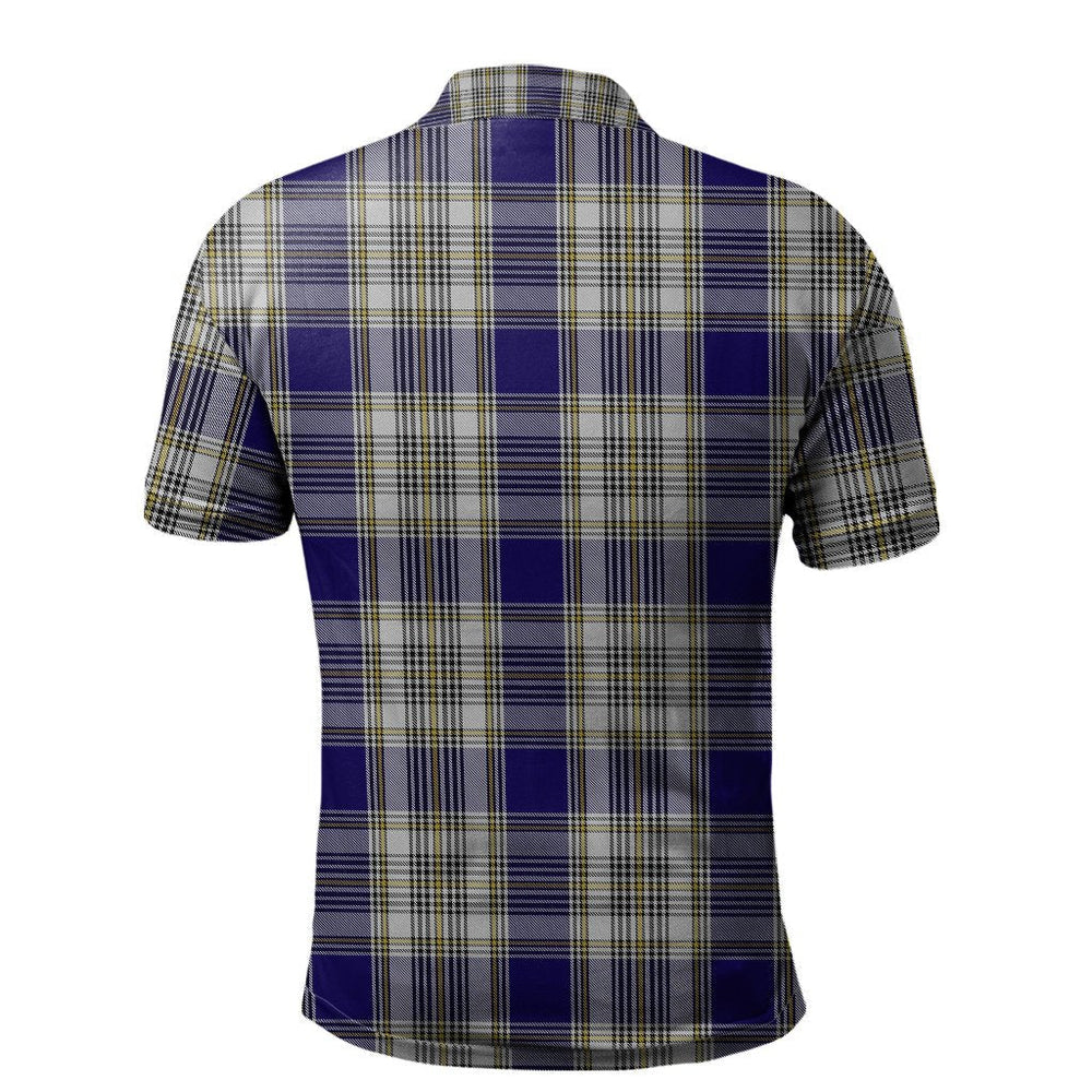 Clan Livingstone Dress Tartan Polo Shirt ZZ80 Livingstone Dress Tartan Tartan Polo
