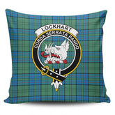 Clan Lockhart Modern Tartan Crest Pillow Cover YV68 Clan Lockhart Tartan Today