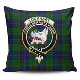 Clan Lockhart Tartan Crest Pillow Cover TW62 Clan Lockhart Tartan Today