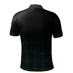 Clan Lockhart Modern Tartan Polo Shirt - Alba Celtic Style VE85 Lockhart Modern Tartan Tartan Polo