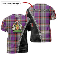Lockwood Tartan Shirt with Scotland Coat of Arms & Custom Name ZU26