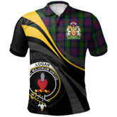 Clan Logan 03 Tartan Polo Shirt - Royal Coat Of Arms Style TP45 Logan 03 Tartan Tartan Polo