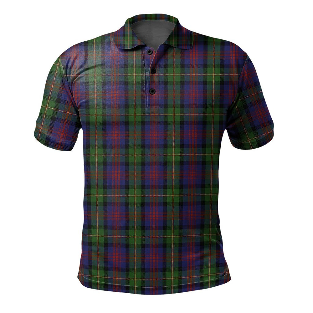 Clan Logan 7 Tartan Polo Shirt DH83 Logan 7 Tartan Tartan Polo