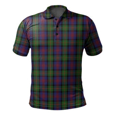 Clan Logan 7 Tartan Polo Shirt DH83 Logan 7 Tartan Tartan Polo