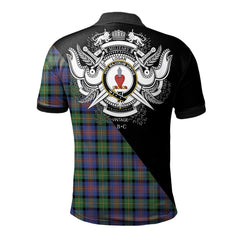 Clan Logan Ancient Clan - Military Polo Shirt SR79 Logan Ancient Tartan Tartan Polo