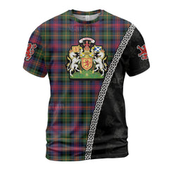 Personalized Clan Logan Modern Tartan Shirt with Scotland Coat of Arms & Custom Name RX41