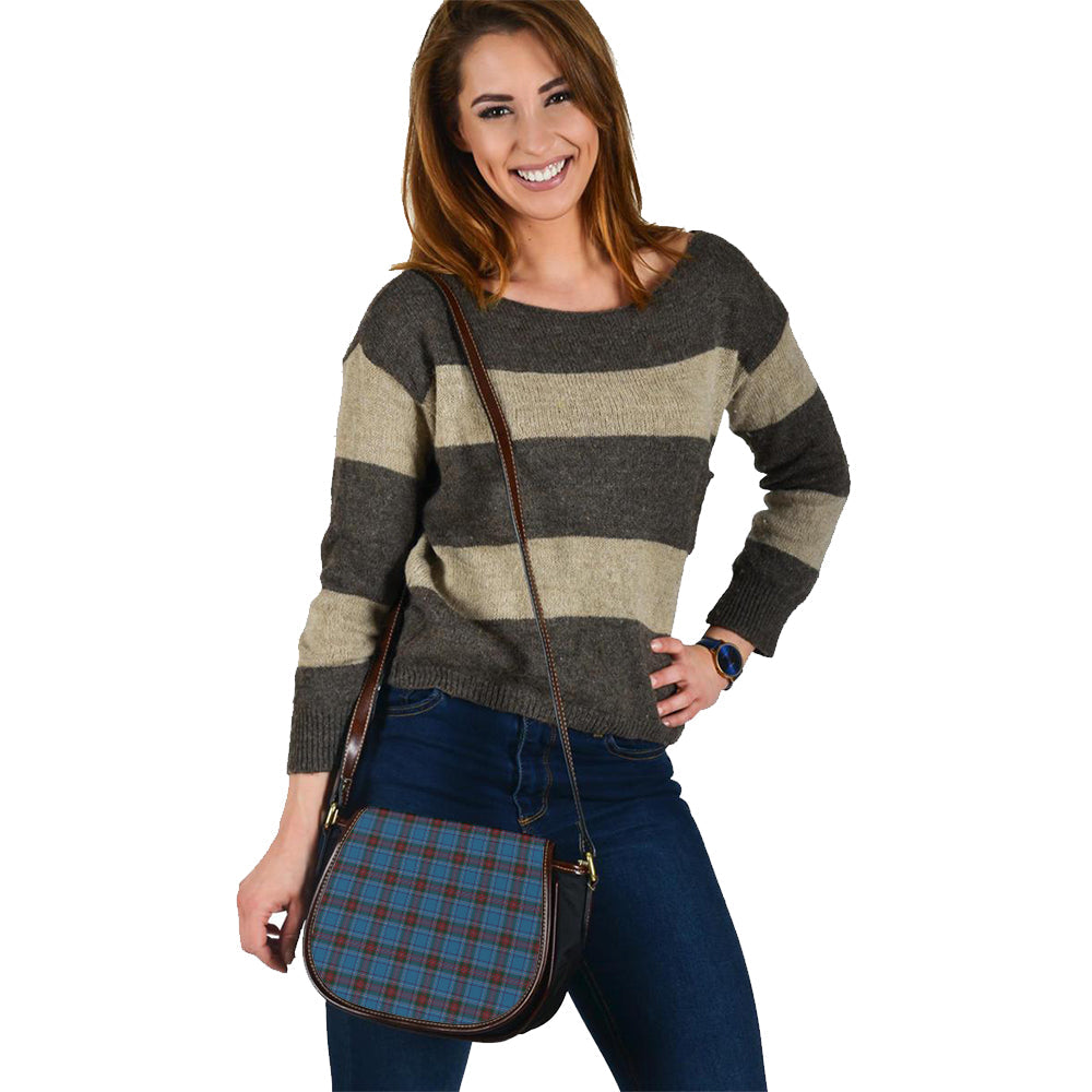 Clan Louth Tartan Saddle Handbags EI83 Clan Borthwick Tartan Today