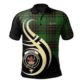 Clan Lundin Tartan Polo Shirt - Believe In Me Style VW44 Lundin Tartan Tartan Polo