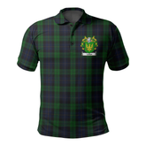 Clan Lutton Tartan Coat of Arms Polo Shirt MQ94 Lutton Tartan Coat of Arms Tartan Polo