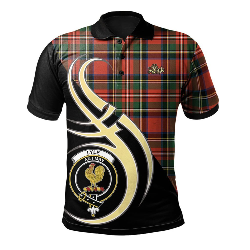 Clan Lyle Tartan Polo Shirt - Believe In Me Style OX42 Lyle Tartan Tartan Polo