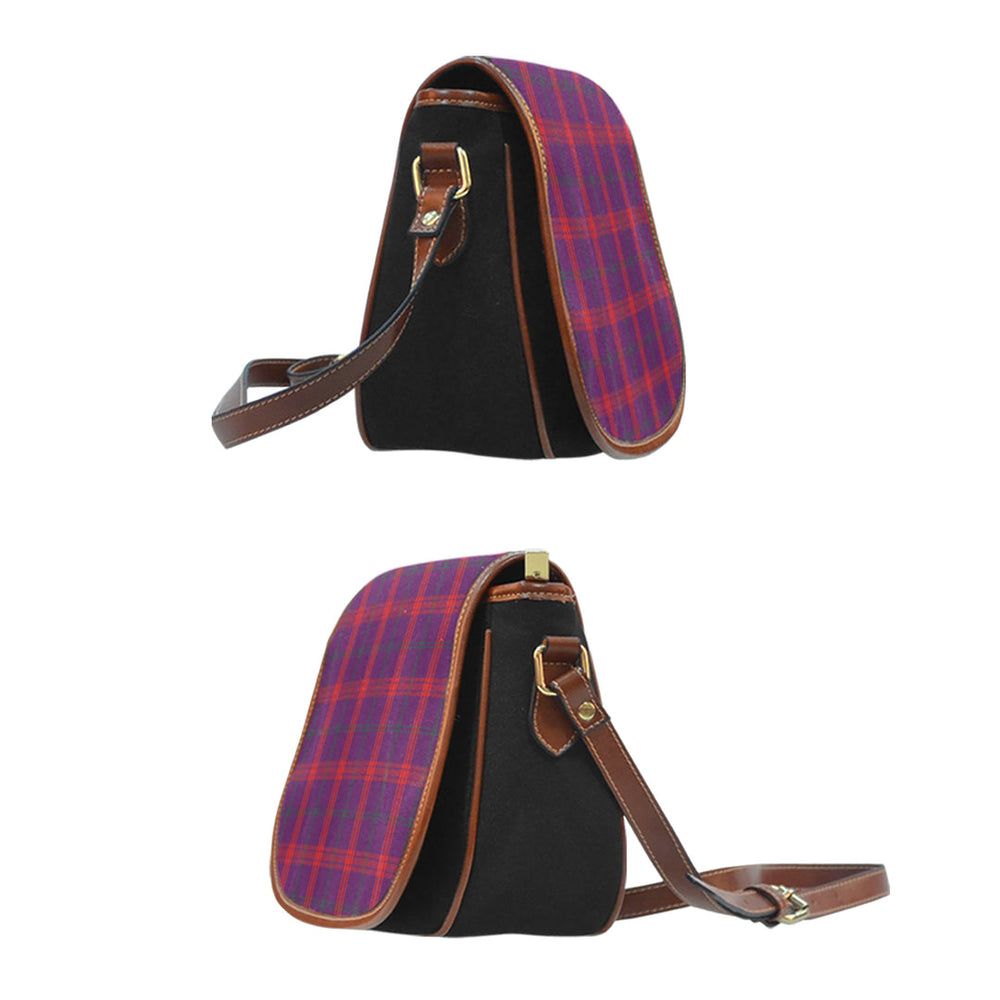 Clan Lynch Variant Tartan Saddle Handbags PA29 Clan Borthwick Tartan Today