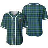 Clan Lyon Tartan Unisex Baseball Jersey FN65SQ47 Clan Hall Tartan Today