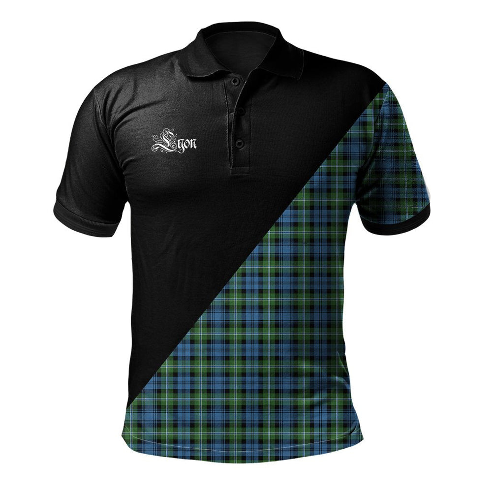 Clan Lyon Clan - Military Polo Shirt NW19 Lyon Tartan Tartan Polo
