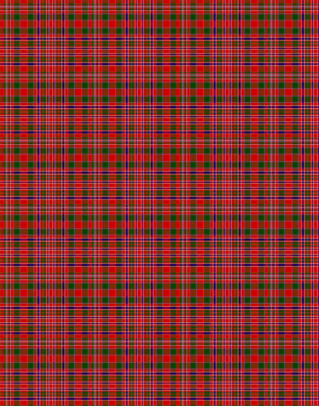 MacAlister tartan swatch