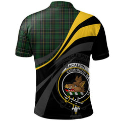 Clan MacAlpin (MacAlpine) 01 Tartan Polo Shirt - Royal Coat Of Arms Style MG52 MacAlpin (MacAlpine) 01 Tartan Tartan Polo