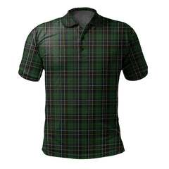 Clan MacAlpine 01 Tartan Polo Shirt GE42 MacAlpine 01 Tartan Tartan Polo