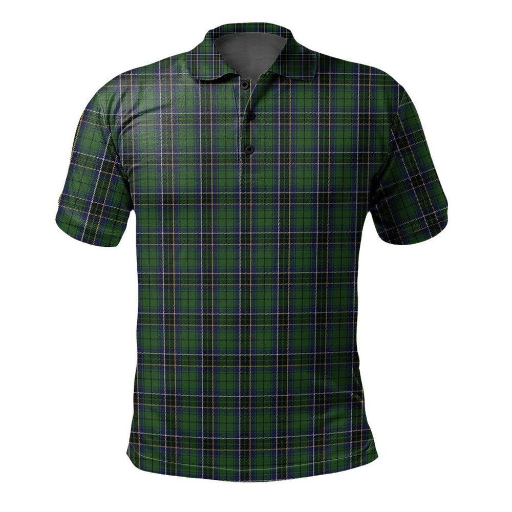 Clan MacAlpine 02 Tartan Polo Shirt QL42 MacAlpine 02 Tartan Tartan Polo