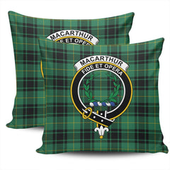 Clan MacArthur Ancient Tartan Crest Pillow Cover TZ13 Clan MacArthur Tartan Today