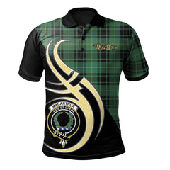 Clan MacArthur Ancient Tartan Polo Shirt - Believe In Me Style FI51 MacArthur Ancient Tartan Tartan Polo