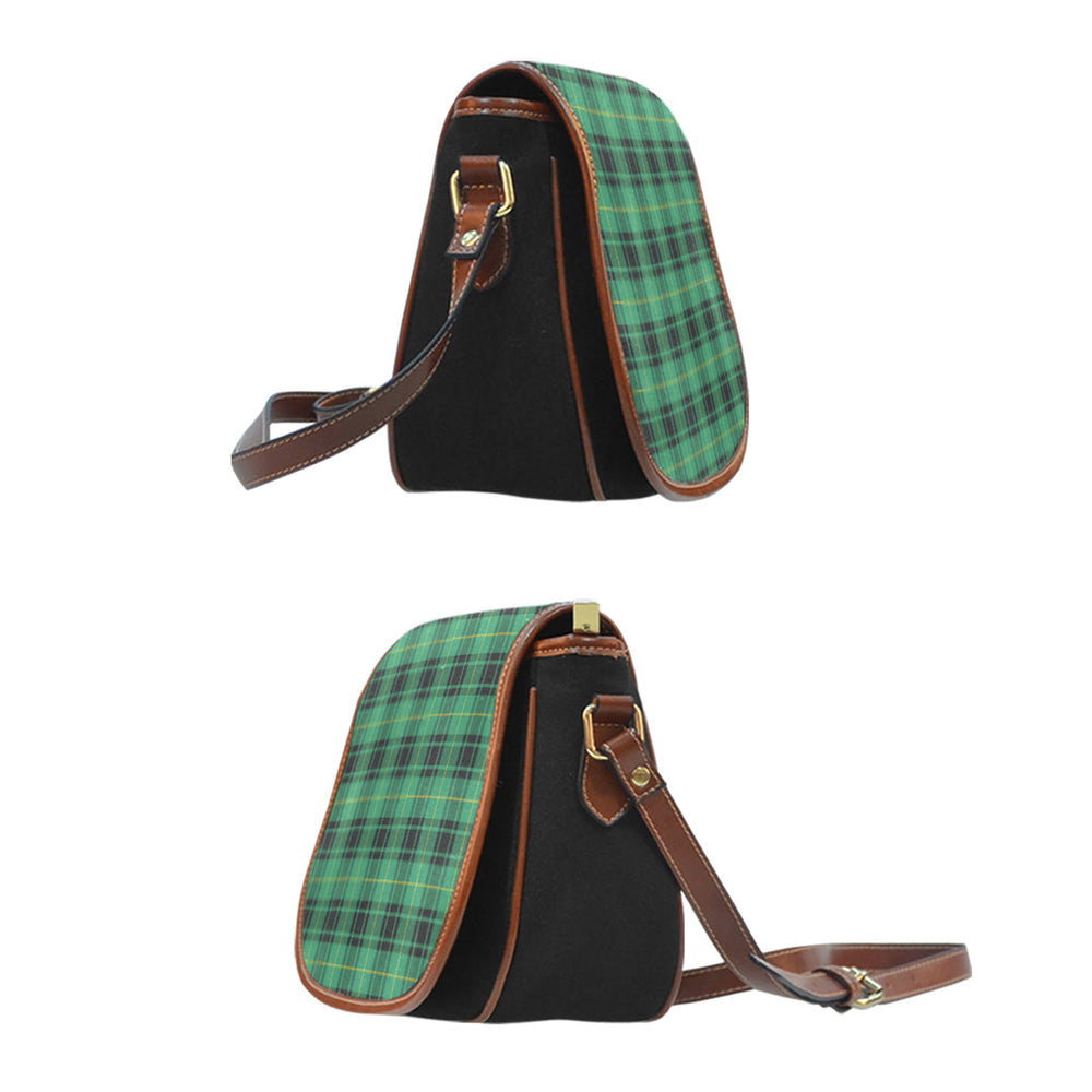 Clan MacArthur Ancient Tartan Saddle Handbags RL54 Clan MacArthur Tartan Today