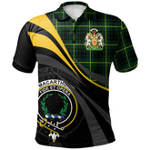 Clan MacArthur Modern Tartan Polo Shirt - Royal Coat Of Arms Style XE65 MacArthur Modern Tartan Tartan Polo