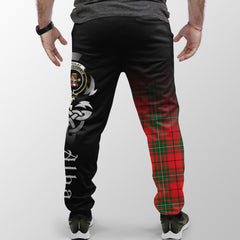 Clan MacAulay Modern Tartan Crest Jogger Sweatpants Alba Celtic Style BF12 Clan MacAulay Tartan Today